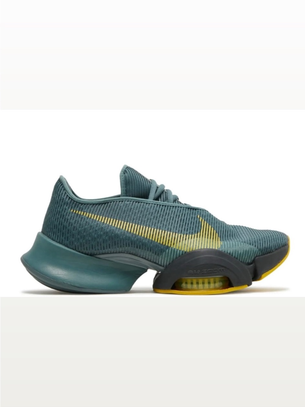 Nike Women’s Teal and Yellow Low-Profile Training Sneakers